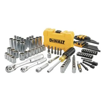 Набір головок біт та шестигранних ключів DeWALT DWMT73801-1 1/4" 3/8" 108 предметів Набір головок біт та шестигранних ключів DeWALT DWMT73801-1 1/4" 3/8" 108 предметів