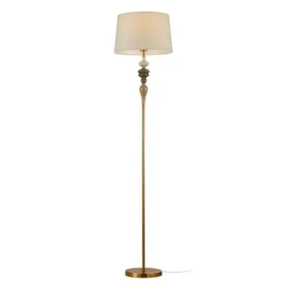 Торшер Italux FL-84678A-AB Moren E27 1x60W IP20 бежевый
