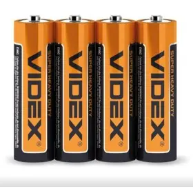 Солевая батарейка Videx R6P AA (R6P/AA 4pcs S) 4 шт