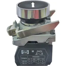 Кнопка Promfactor FP4-BA3351 1NО «белая стрелка вверх» черная (FP4-BA3351)