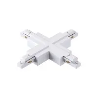 Соединитель X-образный 1-фазный Kloodi KDTR-265 WH белый
