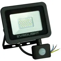 Светодиодный прожектор Evrolight FM-01D-30 30Вт 6400К с датчиком движения (57052)