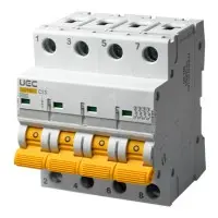 Автоматичний вимикач UEC SB-M8 4P 25A C 4,5кA (MCB45-4-025-C) Автоматичний вимикач UEC SB-M8 4P 25A C 4,5кA (MCB45-4-025-C)
