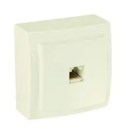 Розетка Nilson Themis кремова комп'ютерна CAT5e RJ45 ( 26121044 )