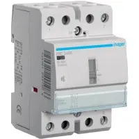 Безшумний контактор з ручним керуванням Hager ERC240S 40A 2НО 230B