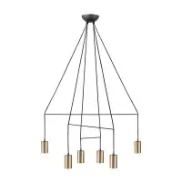 Люстра Nowodvorski 7956 Imbria GU10 6x10W IP20 Чорна