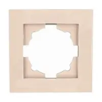 Рамка ELBI VEGA Colorline латте 1-на (510-014110-271)