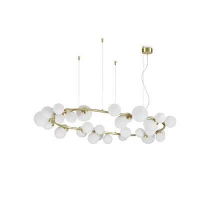 Люстра Ideal Lux 296746 Perlage G9 30x15W IP20