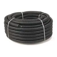 Гофротруба DN48мм, V2, Dвн 47,4мм, Dзов 54,5мм, поліамід РА6 DKC PA614855F2 тип горіння V2 по UL94