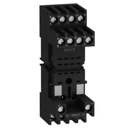Цоколь Schneider Electric Harmony RXZE2M114M 10А DPDT 230В Цоколь Schneider Electric Harmony RXZE2M114M 10А DPDT 230В