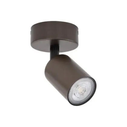 Светильник поворотный, спот TK Lighting 5957 Top GU10 1x10W IP20 коричневый Светильник поворотный, спот TK Lighting 5957 Top GU10 1x10W IP20 коричневый