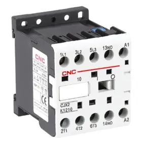 Малогабаритный контактор CNC CJX2-К-1210 5,5 кВт 220В 1NO (Б00029563)