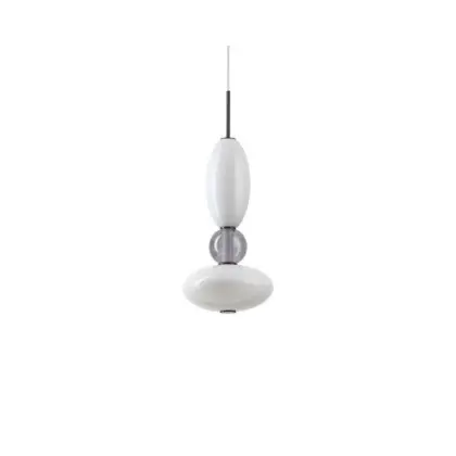 Подвесной светильник, люстра Ideal Lux 314143 Lumiere Led 1x27W 3000K 3300Lm IP20 Белый Подвесной светильник, люстра Ideal Lux 314143 Lumiere Led 1x27W 3000K 3300Lm IP20 Белый