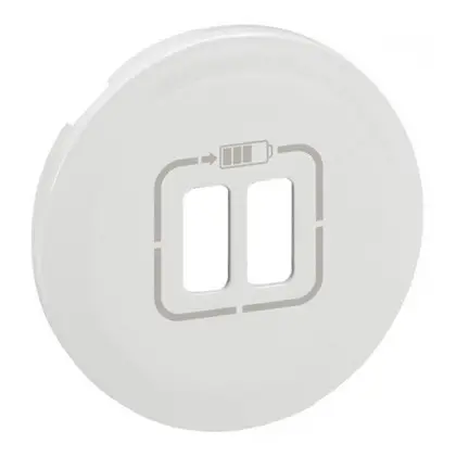 Панель розетки 1хUSB Legrand Celiane белая Панель розетки 1хUSB Legrand Celiane белая