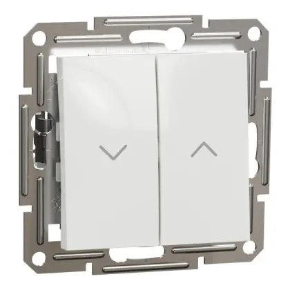 Выключатель для жалюзи Schneider Electric Asfora без рамки белый (EPH1370121) Выключатель для жалюзи Schneider Electric Asfora без рамки белый (EPH1370121)