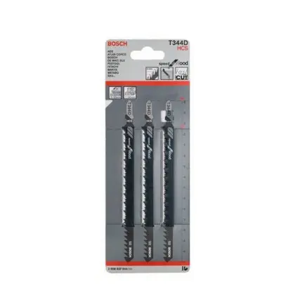 Лобзиковые пилки Bosch T344D (3шт) Лобзиковые пилки Bosch T344D (3шт)