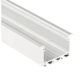 Профиль для светодиодной ленты Lumines INSO белый