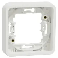 Одноместная рамка Schneider Electric MUR39107 IP55 (белая)
