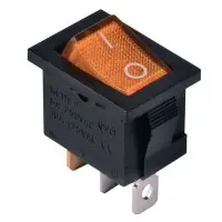 Перемикач TNSy KCD1-2-101N Y/B з підсвічуванням жовтий (TNSy5500690) Перемикач TNSy KCD1-2-101N Y/B з підсвічуванням жовтий (TNSy5500690)