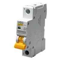 Автоматичний вимикач UEC SB-M8 1P 10A C 4,5кA (MCB45-1-010-C)