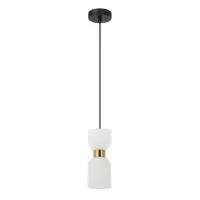 Подвесной светильник, люстра Italux PND-57602-1-BRO Monza E27 1x40W IP20 черный