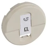 Панель розетки 1xRJ45 кат.6 (для UTP/FTP/SFTP) Legrand Celiane слонова кістка