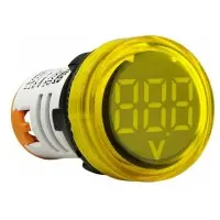 Вольтметр TNSy AD22V 60-500В АC жовтий (TNSy5503352) Вольтметр TNSy AD22V 60-500В АC жовтий (TNSy5503352)