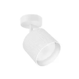 Светильник точечный накладной TENERIFE-1L белый GX53 IP20 Violux ( 340013 )