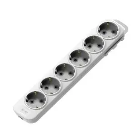 Колодка EL-BI 6-я с заземлением со шторками Myra ( 527-010200-601 )