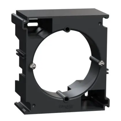 Подрозетник наружного монтажа модульный Schneider Electric Sedna Design черный SDD114902