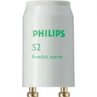 Стартер Philips S2 4-22Вт SER 220-240 WH EUR/12х25CT Стартер Philips S2 4-22Вт SER 220-240 WH EUR/12х25CT