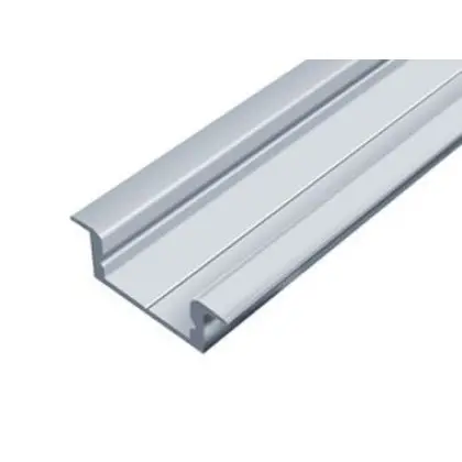 LED-профиль врезной анодированный, 2 метра (ЛПВ7_2)
