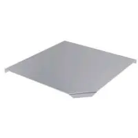 Кришка на Т-подібний горизонтальний відгалужувач METAKSAN KKT 10 08 PG 100мм 0,8мм