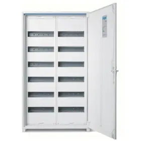 Щит металевий Univers FWB62S на 144 модулі накладної Hager