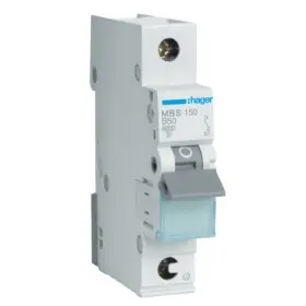 Автоматичний вимикач Hager MBS150 QC 6кА B 50A 1P