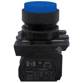 Кнопка Promfactor FP5-AL61 1NO синяя (FP5-AL61)