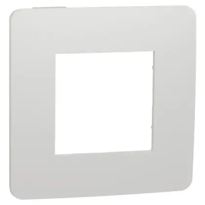 Однопостовая рамка Schneider Electric NU280218 (белый/белый)