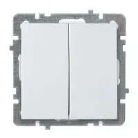 Выключатель Nilson Touran белый 1кл без рамки ( 24110403 )