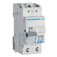 Автоматичний вимикач Hager ARC960D з дуговим захистом AFDD 6кА C 10A 1P+N