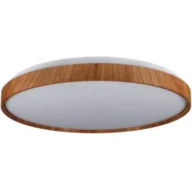 Потолочный светильник Vestum FOREST звездное небо 60Вт 395x65мм 3000К-6500К тиковое дерево