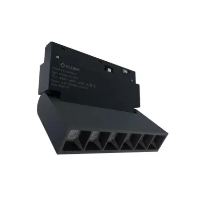 Магнитный трековый светильник Oledim 7771246 OL110A 6W 3000K 62Lm Черный Магнитный трековый светильник Oledim 7771246 OL110A 6W 3000K 62Lm Черный