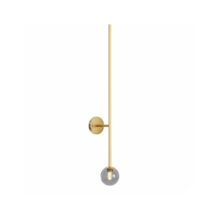 Бра, настінний світильник Pikart 26260-1 Bubble G9 1x60W IP20 Brass