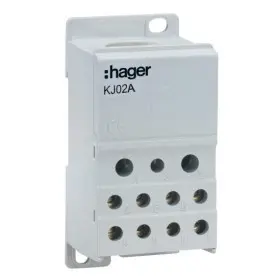 Блок розгалужувальний Hager 250A (вхід 1х95мм2; вихід 2х25х16мм2+4х10мм2)