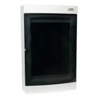 Телекоммуникационный щиток накладного монтажа NOARK PNS-MM 3x18T прозрачные двери 48м 3 ряда (113411) Телекоммуникационный щиток накладного монтажа NOARK PNS-MM 3x18T прозрачные двери 48м 3 ряда (113411)