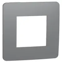 Однопостова рамка Schneider Electric NU280221 (димчасто-сірий/білий) Однопостова рамка Schneider Electric NU280221 (димчасто-сірий/білий)