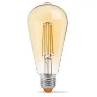 Світлодіодна лампа філаментна Videx Filament ST64FA E27 10Вт 2200K (VL-ST64FA-10272) бронза