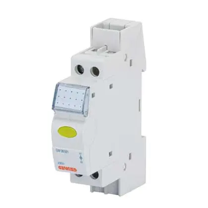 Желтый модульный LED индикатор GEWISS 16А 230В 1М Желтый модульный LED индикатор GEWISS 16А 230В 1М