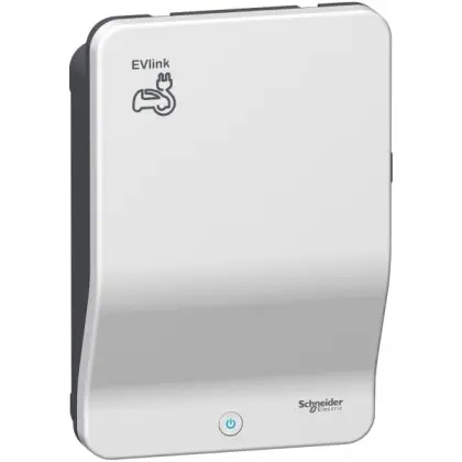 Зарядная станция Schneider Electric EVH3S7P04K WALLBOX PLUS T2 32A 1-фазная 7,4кВт