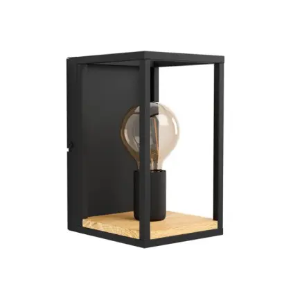 Бра, настенный светильник Eglo 99796 Libertad E27 1x40W IP20 черный