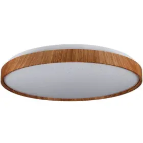 Потолочный светильник Vestum FOREST звездное небо 80Вт 480x65мм 3000К-6500К тиковое дерево